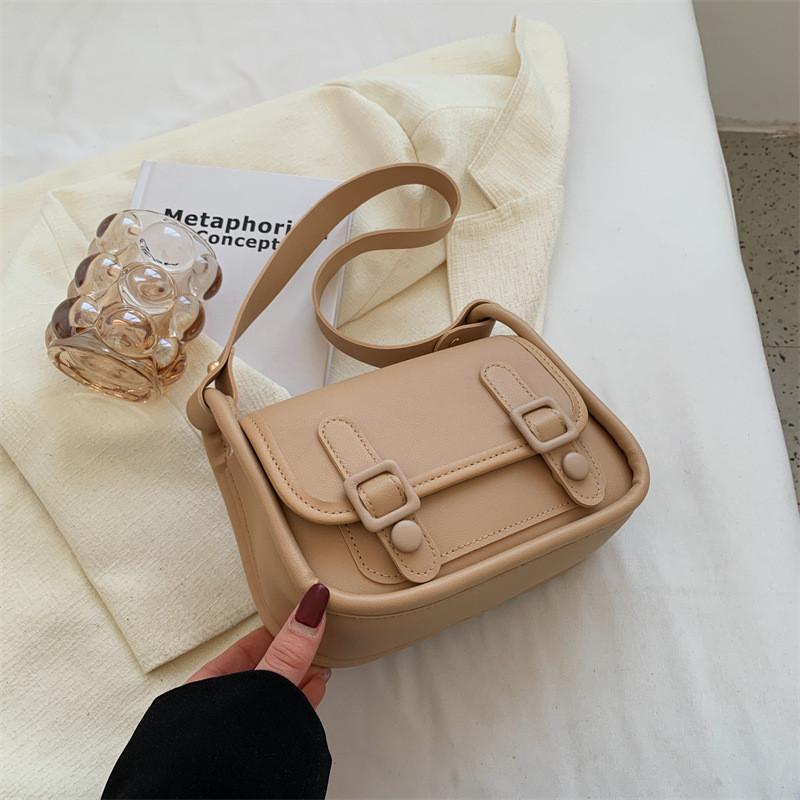 Elegant Quilted Pattern Pu Leather Handbag Small Size Trendy Spring Summer Bag