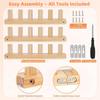 Knitting Loom Chunky Yarn Blanket Loom Adjustable Portable Weaving Loom Crochet Accessories for Chunky Blankets Hand Knitting