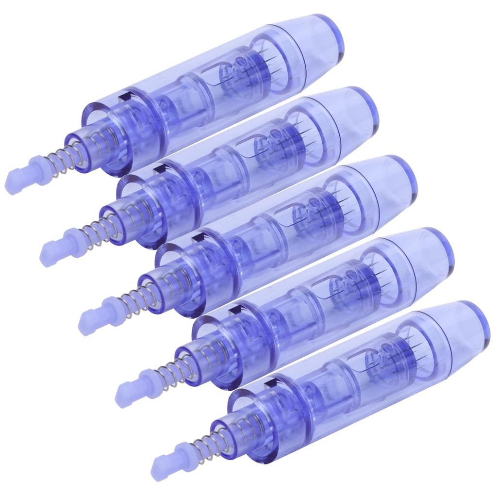 5pcs 9-Pin Electric Micro Needle with Cover for Beauty Serum Introduction Skin Management Care