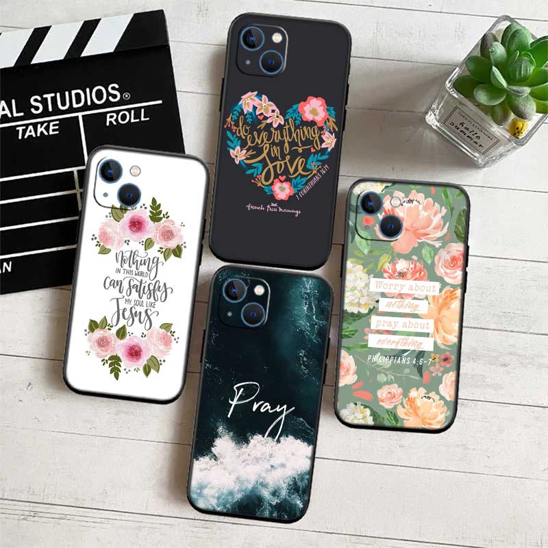 NH9 Bible Verse Jesus Christ New High-End Shell Phone Case for Redmi Note 10 11 12 Pro Max 10S 10C 10T 11A 11S 12S 12C