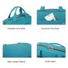 BAGSMART Toiletry Bag with Hanging Hook Water-resistant Makeup Bag Travel Organizer for Shampoo Full Sized Container Toiletries