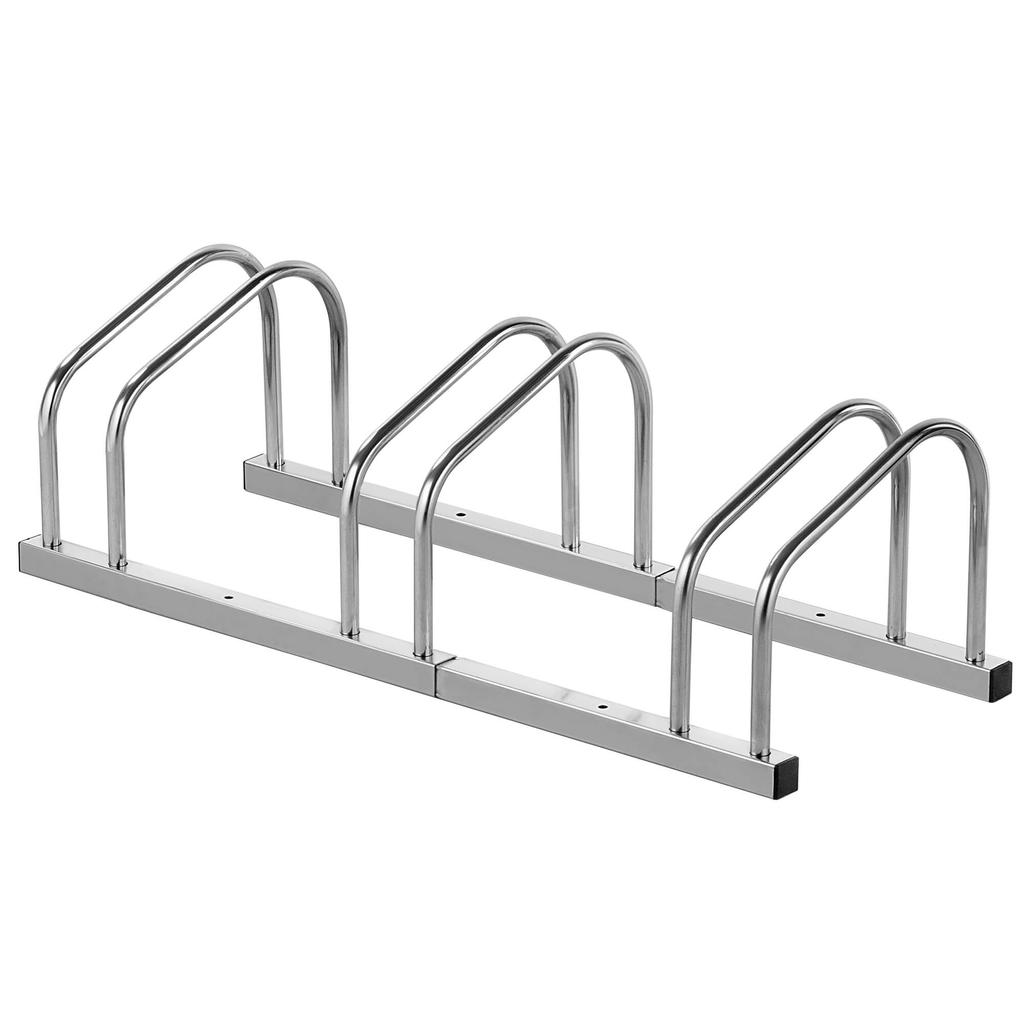 KADAX Steel Silver Bicycle Stand