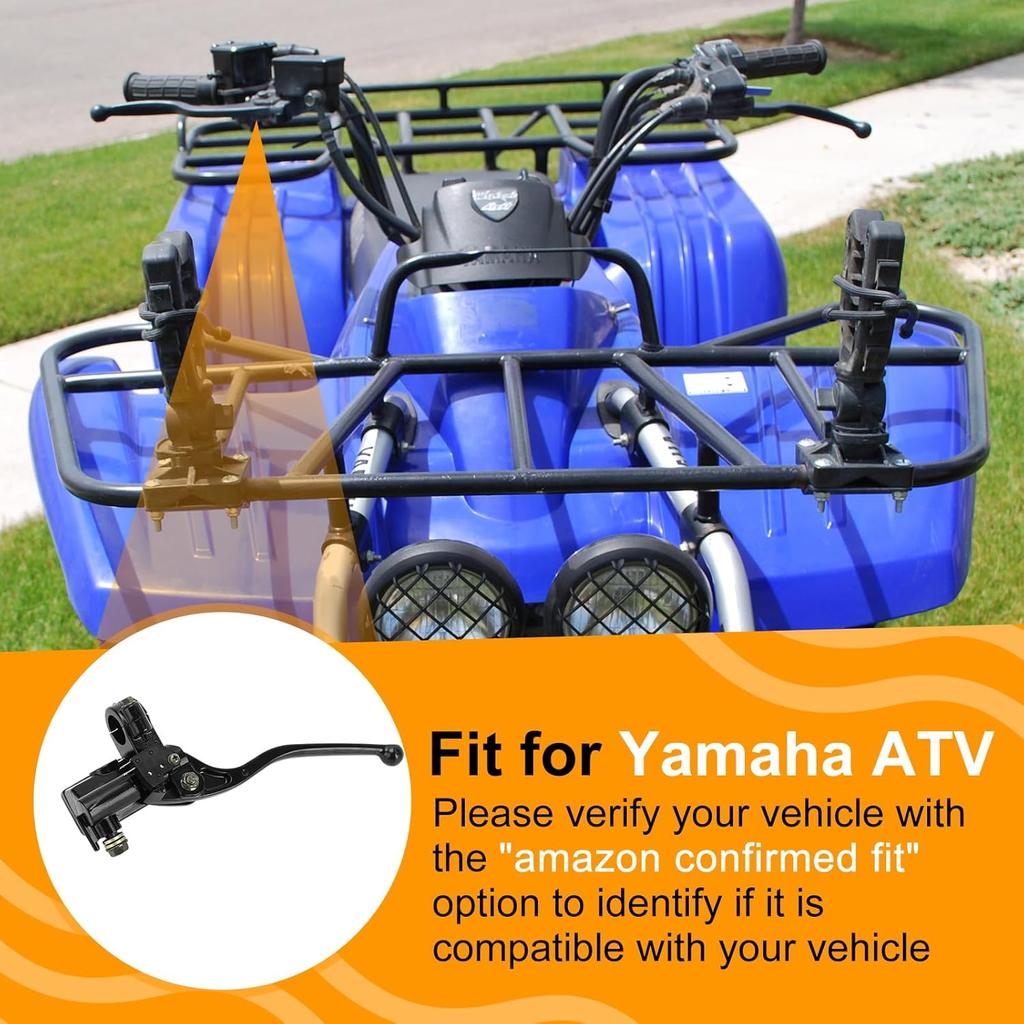 M MATI Front Brake Master Cylinder For Yamaha ATV Banshee Big Bear Grizzly Kodiak Warrior Wolverine YFZ YFM 350 400 2GU-25870-10-00