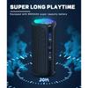40W Loud Stereo Portable Wireless Bluetooth Speaker, IPX7 Waterproof Shower Speakers, Deep Bass, LED Light, Microphone, True Wireless Stereo