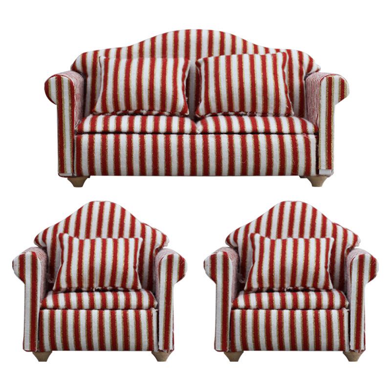 1:12 Mini Dollhouse Furniture - Single Sofa for Miniature Scene and OB11 Doll