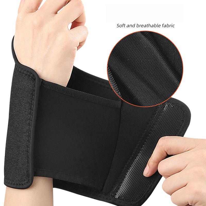 Heating Wrist Guard 12V Socket with Thermostat Plug-in Heating and Warmth Thumb Wrist Guard Strap Pressurized Protective Gear