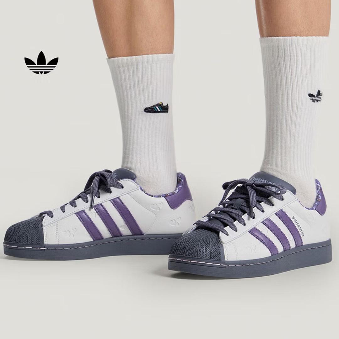 

Кроссовки Adidas SUPERSTAR II - Универсальные кроссовки с мыском-ракушкой - Adidas Клевер KH8023 35.5 серый