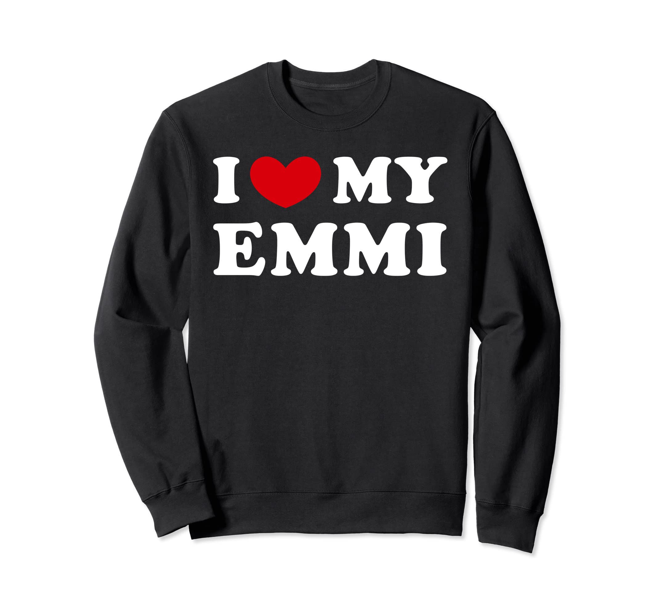 

I Love My I Love My Emmi Sweatshirt Emmi, чёрный