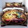 Fantasy Fairy Garden Decor Set Kid'S And Adults' Bedroom Decor, Exquisite Three-Piece Bedding Set Gift