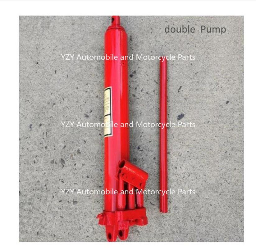 8 Ton Hydraulic Single/Double Pump Jack Repair Tool Long Ram Manual Replacement 8T Engine Hydraulic Jack Lift Hoist Tool 1PC
