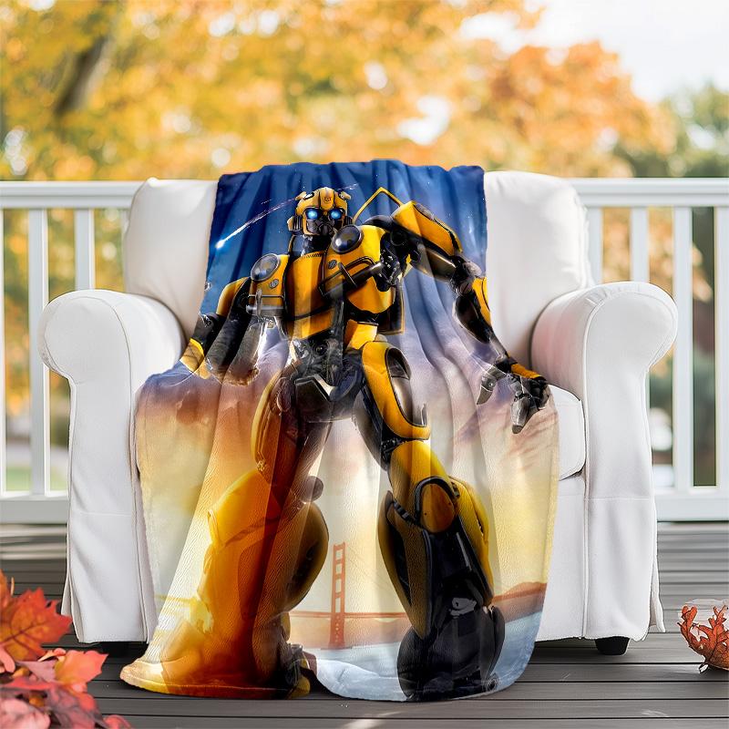 Bumblebee Printed Throw Blanket—lightweight,soft,warm;versatile Blanket for All Seasons—perfect As &air-conditioning Throw,nap Blanket
