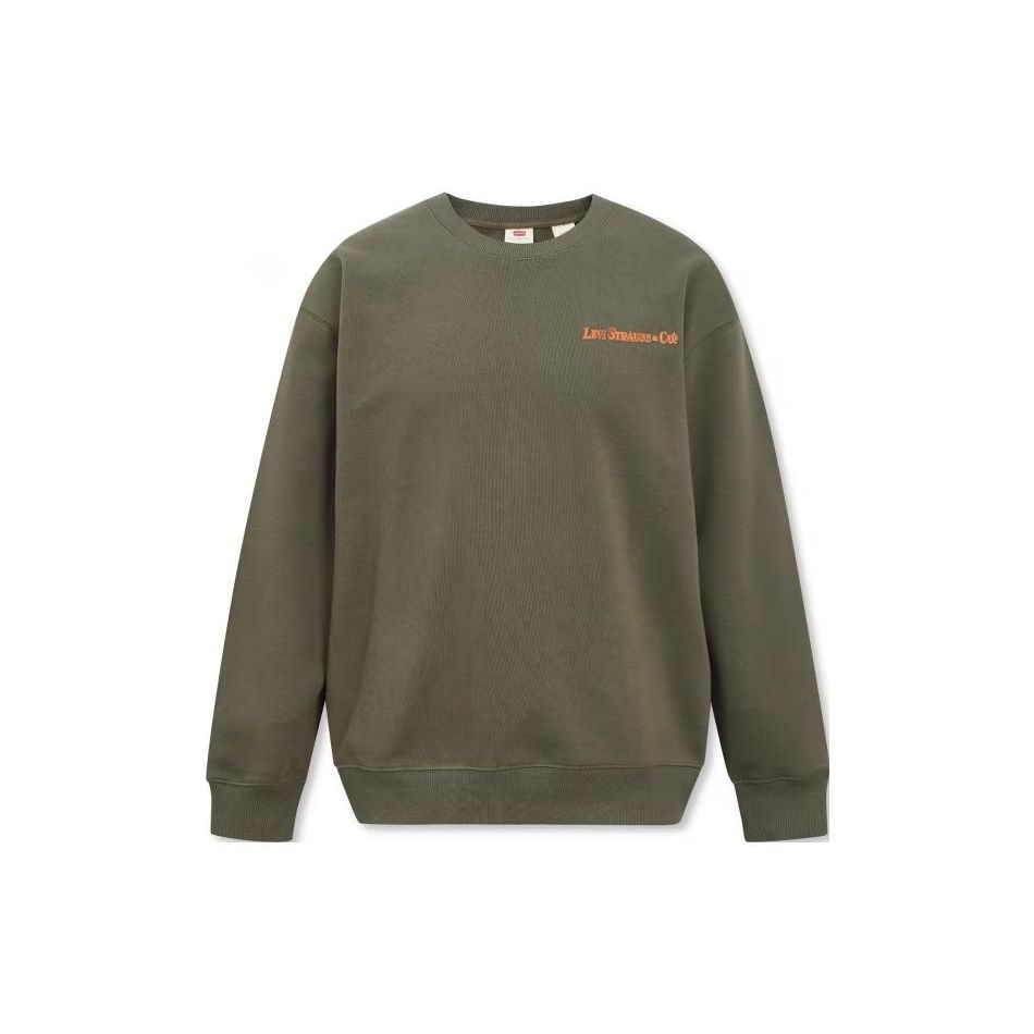 

Мужская толстовка Levis Letter Design Vintage Loose Fit с длинным рукавом, зеленая A9359-0000 M