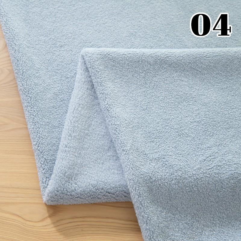 30x50cm Teddy Short Plush Fabric Elastic Doll Pillowcases Toys Diy Sewing Cloth Velvet Plush Handmade Sewing Quilting Fabric