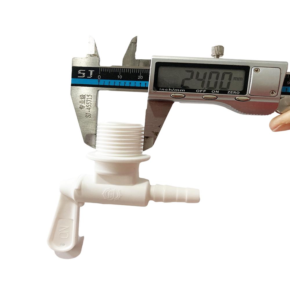 KegLand Fermenter/Plastic Bucket Tap - Adjustable Spout with Bulkhead (24mm Hole)