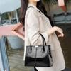 Yogodlns Luxury Bright Leather Handbag Female Crossbody Bag Large Capcaity Shoulder Bag Fashion Mommy Bag Totes