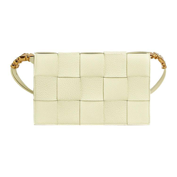 

Bottega Veneta Fold Finish Cassette Bag Zest/Washed Gold Unisex Shoulder_bags Yellow 666870-V17H1-7405 Basic Set (Bag+Dust Bag)