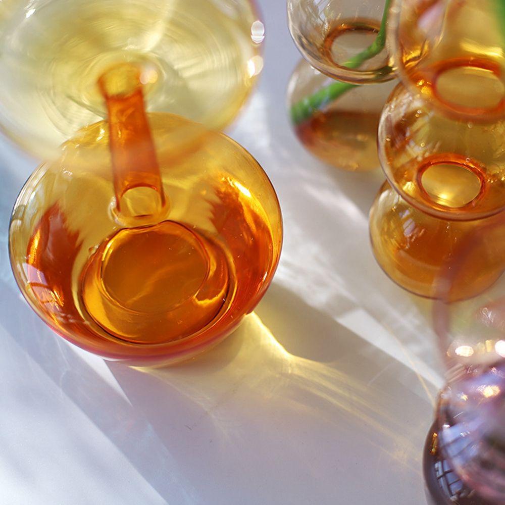 Weddings Parties Flower Pot Hydroponic Plant Flower Vase Table Decor Home Decoration Glass Vase