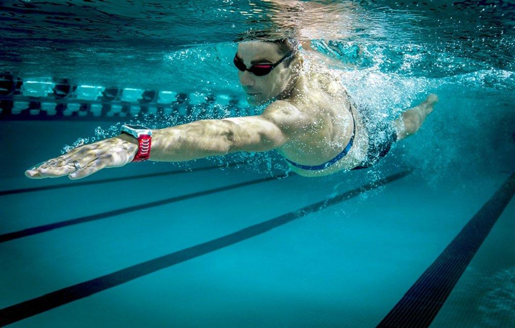 GARMIN HRM-Swim (Schwimm-Herzfrequenzmesser) Herzfrequenzmesser [Gebraucht]