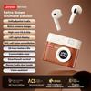 Nová bezdrátová Bluetooth 6.0 sluchátka Lenovo LE218 TWS Stereo ENC potlačení hluku Subwoofer Sportovní Herní Hudební Headset Nízká latence HD hovory s mikrofonem