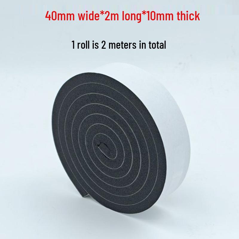 Black Self-Adhesive Fire Retardant Foam Tape