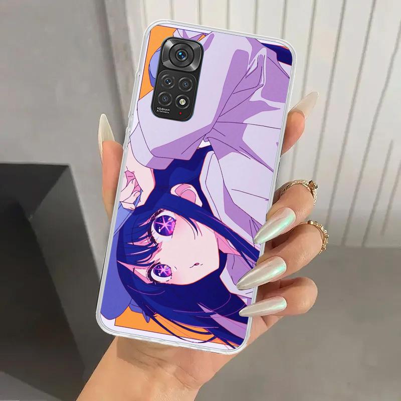 Japan Anime Oshi No Ko Phone Case for Xiaomi Redmi Note 15 14 14S 13 12S 12 Pro 11S 11 Plus 11T 11E 10S Soft Funda Print Shell R