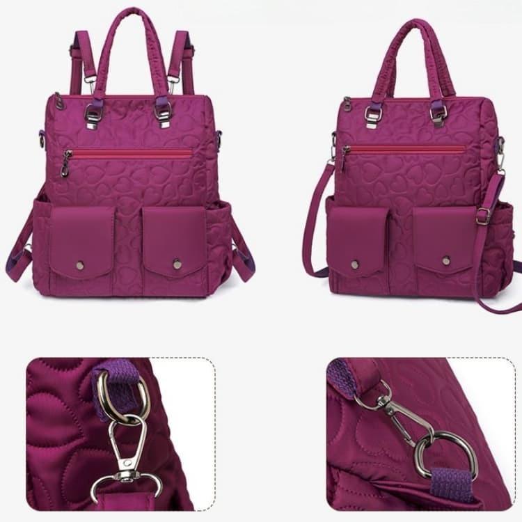 Mochila multiusos de gran capacidad bandolera para mujer