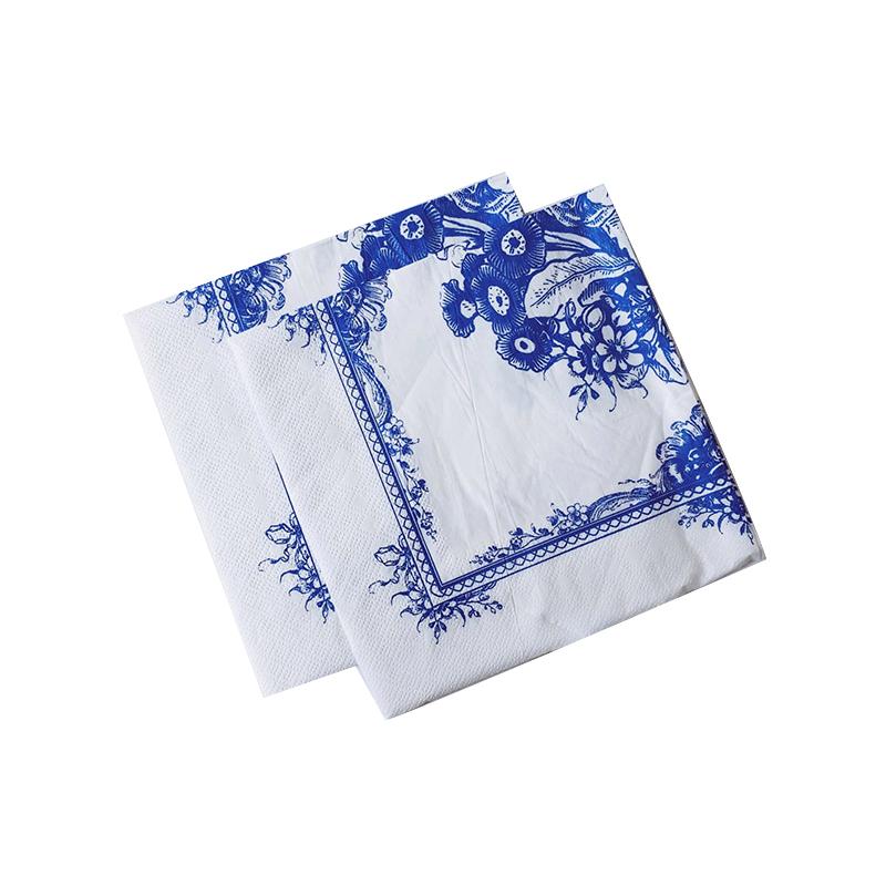 

Китайский стиль Сине-белые фарфоровые бумажные тарелки Поднос Цветочная вечеринка Пикник Свадьба День рождения Дети Одноразовая посуда