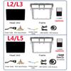 Android Auto Wireless CarPlay For Toyota Vios Yaris 2007 - 2012 Car Radio 2 Din BT Navigation GPS Multimedia Player Stereo