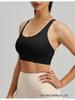 Breathable Backless Shockproof Mesh Sports Bra