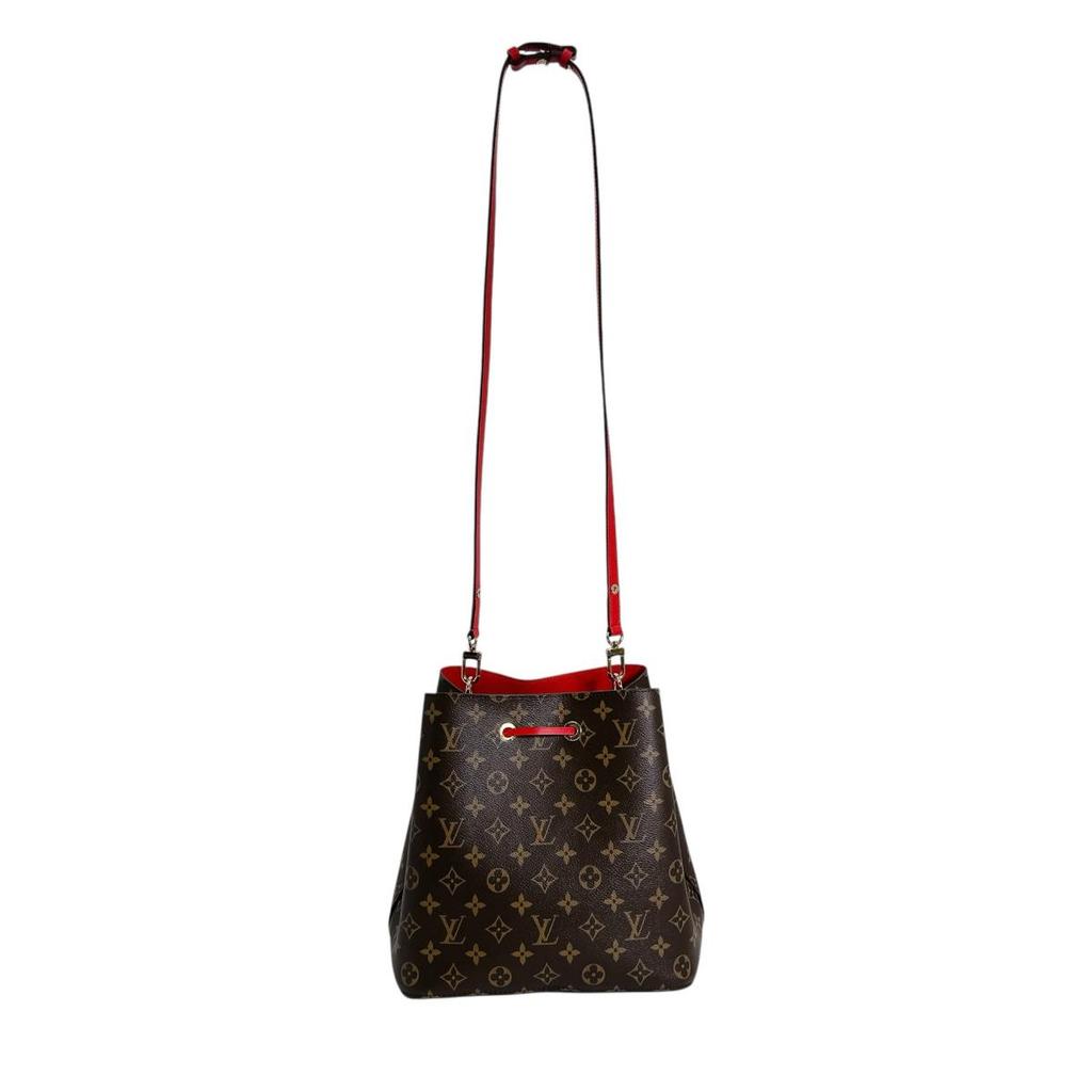 Louis Vuitton Monogram Neonoe Shoulder Bag Monogram Canvas Coklico Women M44021 Used