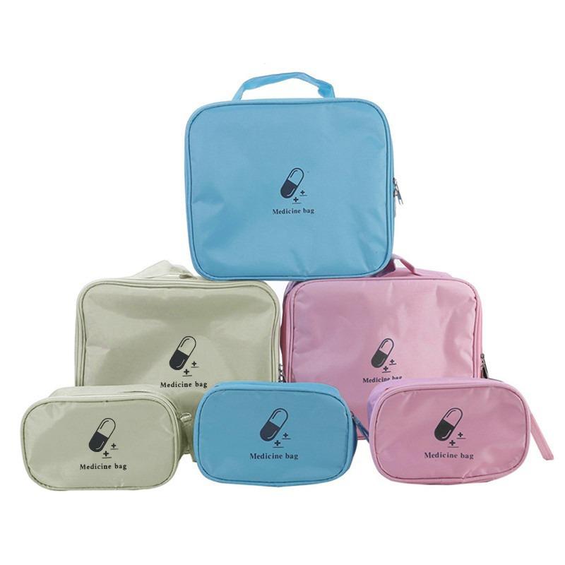 Lightweight Small Medical First Aid Kit Empty Medical Storage Pouch for Home Outdoor Travel Camping Hiking