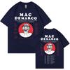 Singer Mac Demarco Law & Order Double Sided Print T-shirt Men Women Fashion Vintage Oversized Tshirt Men's Casual Cotton T Shirt