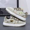 Spring and Summer New Retro Flat Bottom Versatile Distressed Sneakers Special-Interest Design Sports Leisure Shoes