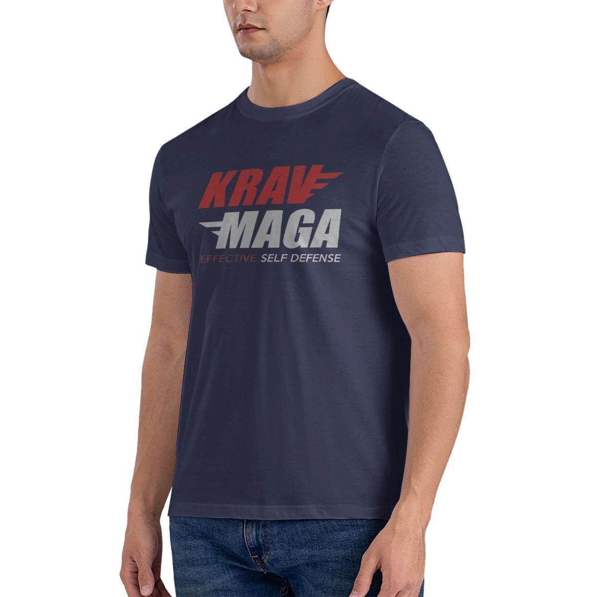 ZheXiong TEE Cadeau-idee Krav Maga Effectieve Zelfverdediging T-shirt Ronde Hals T-shirts Oversized Tops Kleding Korte Mouw Cadeau-idee T-shirt L
