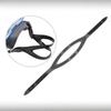 Silicone Dive Mask Strap  Mask Strap Universal Swimming Goggles Strap Adjustable Swimming Glasses Strap for Snorkeling