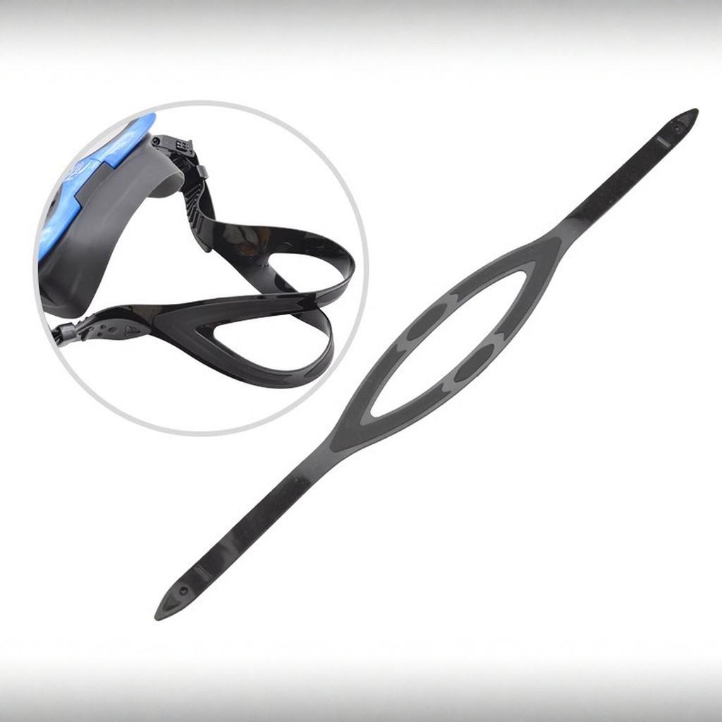 Silicone Dive Mask Strap Mask Strap Universal Swimming Goggles Strap Adjustable Swimming Glasses Strap for Snorkeling