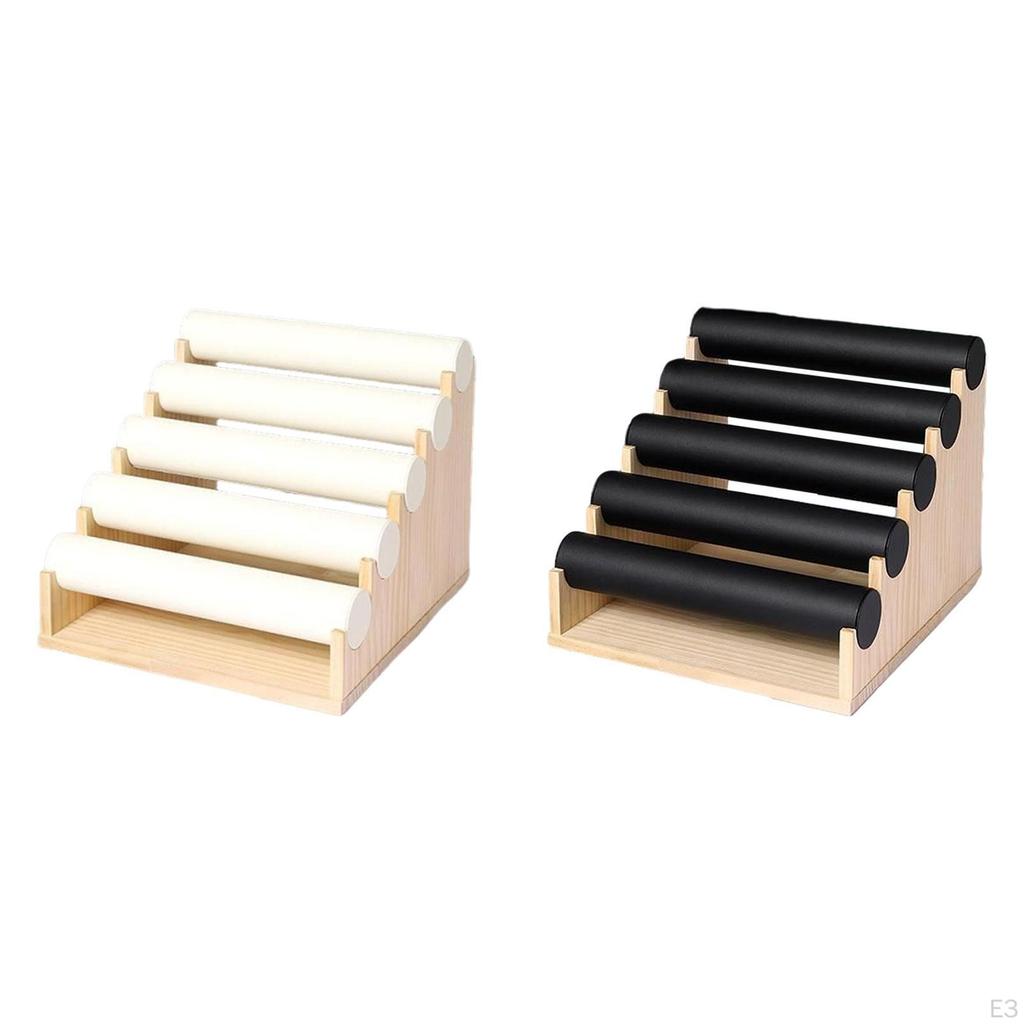 5 Tier Bracelet Display Stand for Bangle And Watch Organization