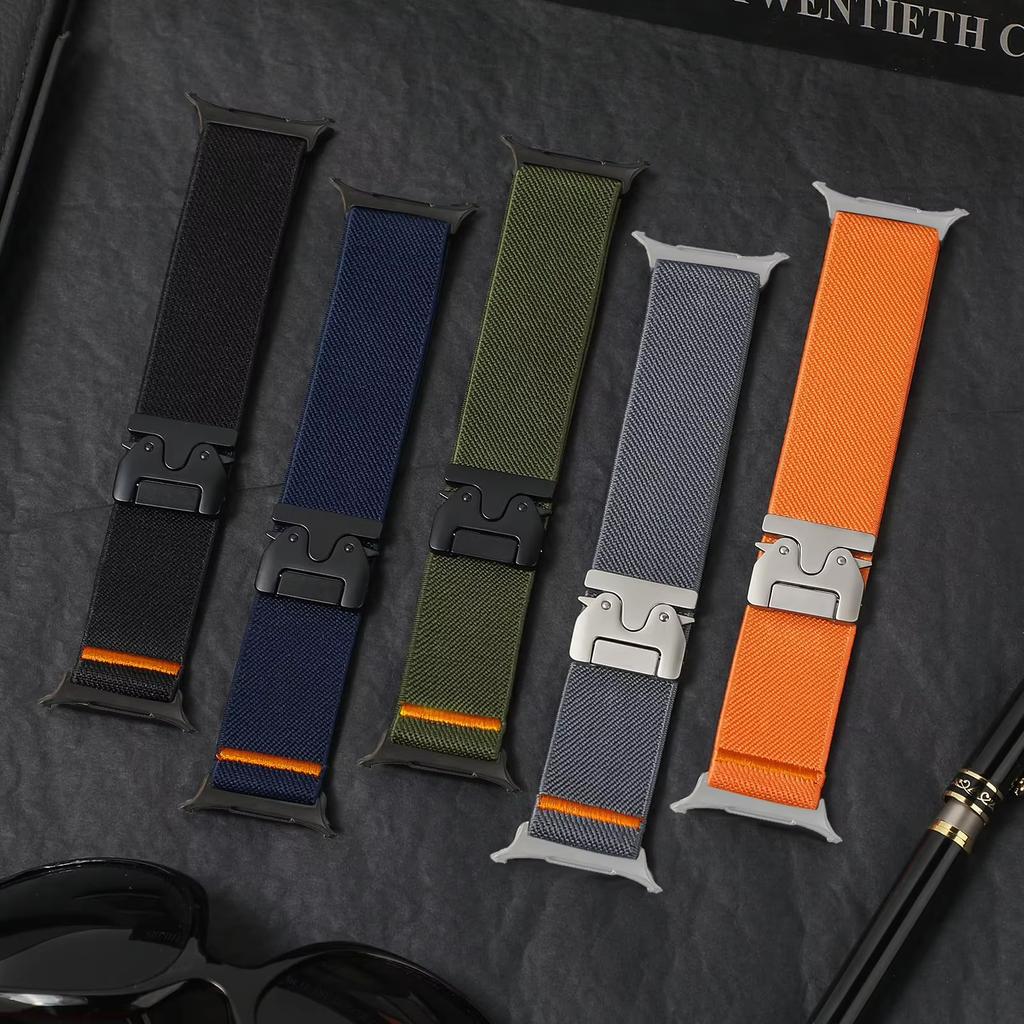 Magnetic Band For Samsung Galaxy Watch 7 Ultra 47mm smartwatch Parachute Nylon Bracelet correa Galaxy watch 2025 Ultra Strap