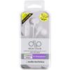 Audio-Technica Smartphone In-Ear Headphones with Remote Control/Microphone, White ATH-CKL220iS WH