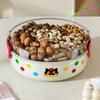 Fruit Serving Tray Double Layer Food Storage Organizer Plate With Drainage Fruit Plate Serving Tray For Nut Candy Charcuterie