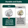DG94-04167 Stove Knobs Replacement Parts for Samsung Gas Range Knobs Stainless Steel NX60T8111SS NX60A6511SS/AA NE63A6511SS/AA Oven Dial Knobs