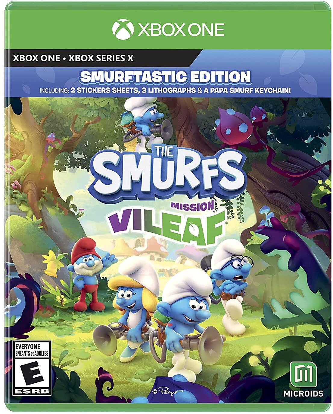 

Миссия Vileaf Smurftastic Edition North XboxOne Смурфы - (Импортированная Америка) -