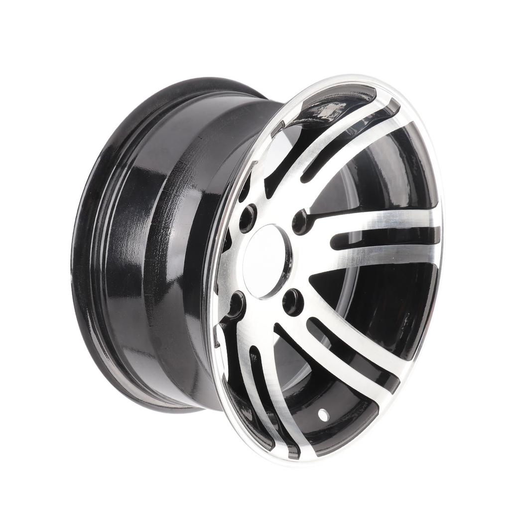 12 tums ATV Hjul Fälg Nav Aluminiumlegering Hög Styrka Ersättning för Fyrhjuling Go Kart Vagn Off Road Fordon