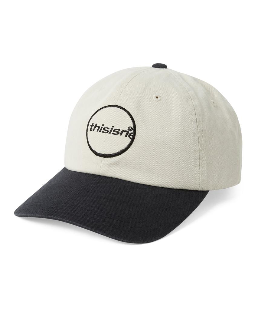 THISISNEVERTHAT C-Logo Patch Cap Ivory/Navy