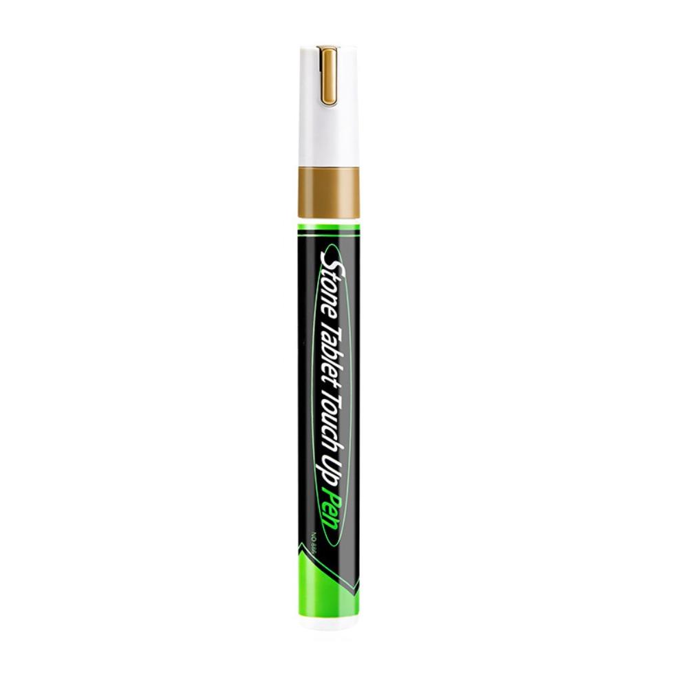 Large Capacity Stone Inscription Pen 3mm Tip Fade-Resistan Inscription Restoration Pen Waterproof Quick-Drying Paint Repair Pen золотой