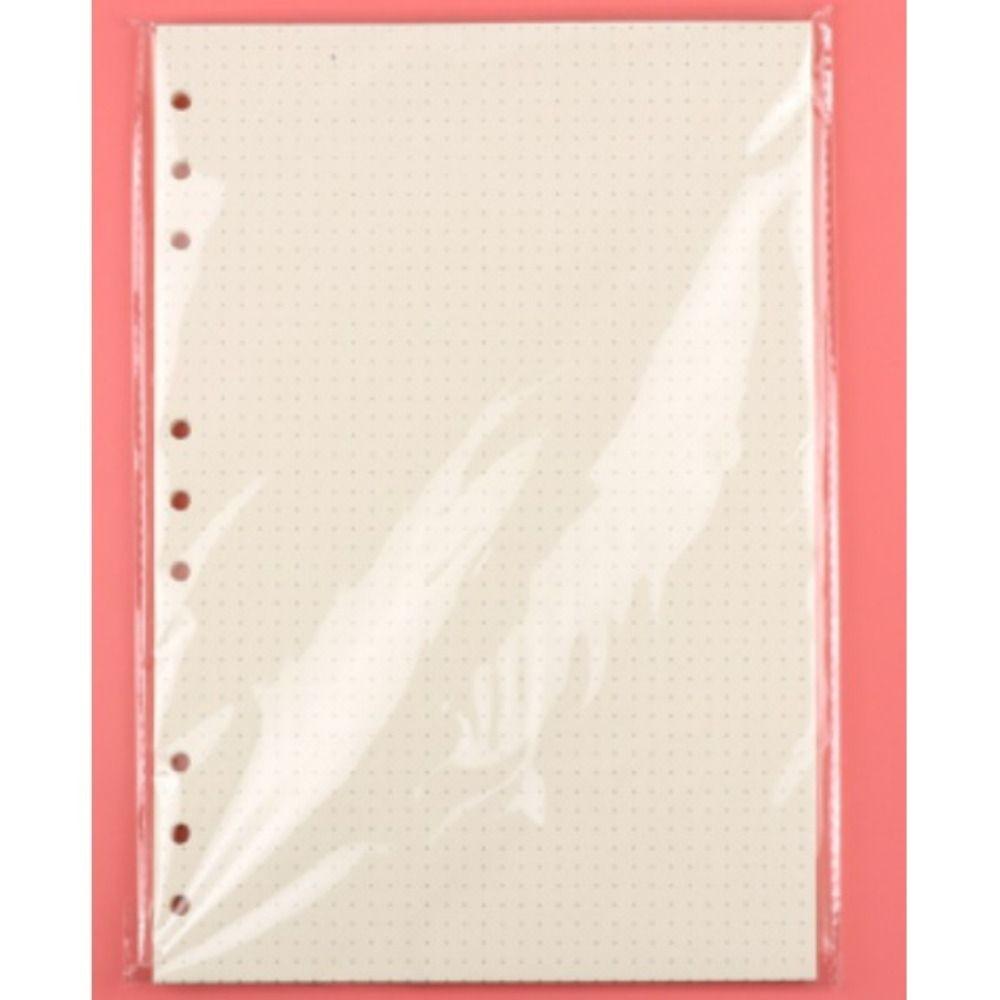 100 lapų 100 lapų segtuvų planuoklis A5 taškų tinklelis Puslapiai Rašomasis popierius Pildymo biuras