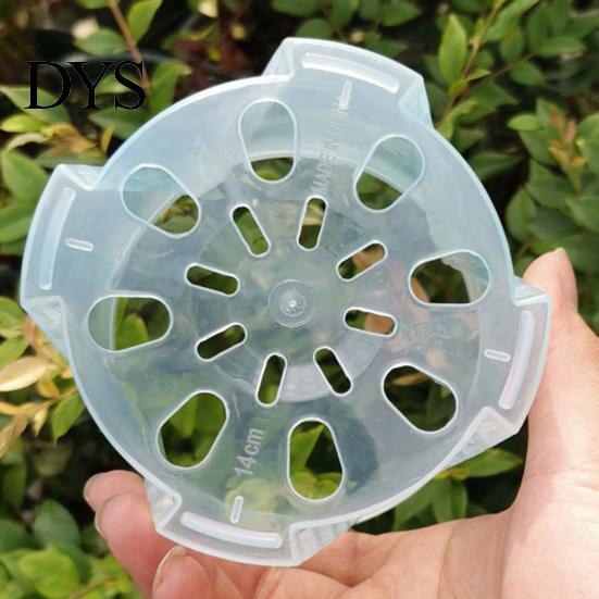 Plant Pot Transparent Thickened Large Capacity Breathable DIY Container Plastic Permeable Tall Flower Greenery Accessories Flowerpot