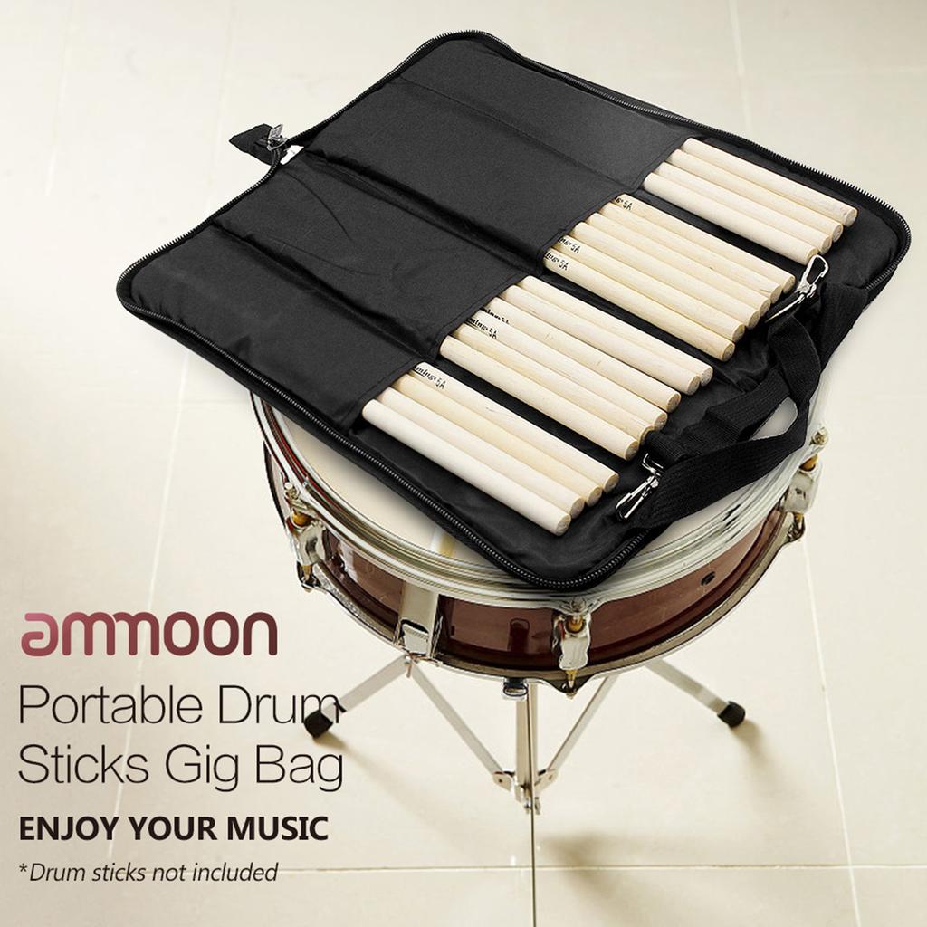 8 Channels Line Stereo Mixer Stick Gig Bag, Padded Design with Gripped Handle, 600D Oxford Cloth, Water Resistants and , Two Compartments