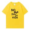 Fashion Letter It Doesn't Give Me Life Street Hip Hop Tee shirt 100% Cotton Men Women Printed Tops Unisex short sleeve t-shirts