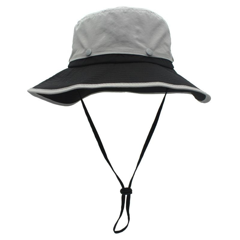 New color matching double hat top sun hat men's outdoor sports hiking hat sunscreen bucket hat